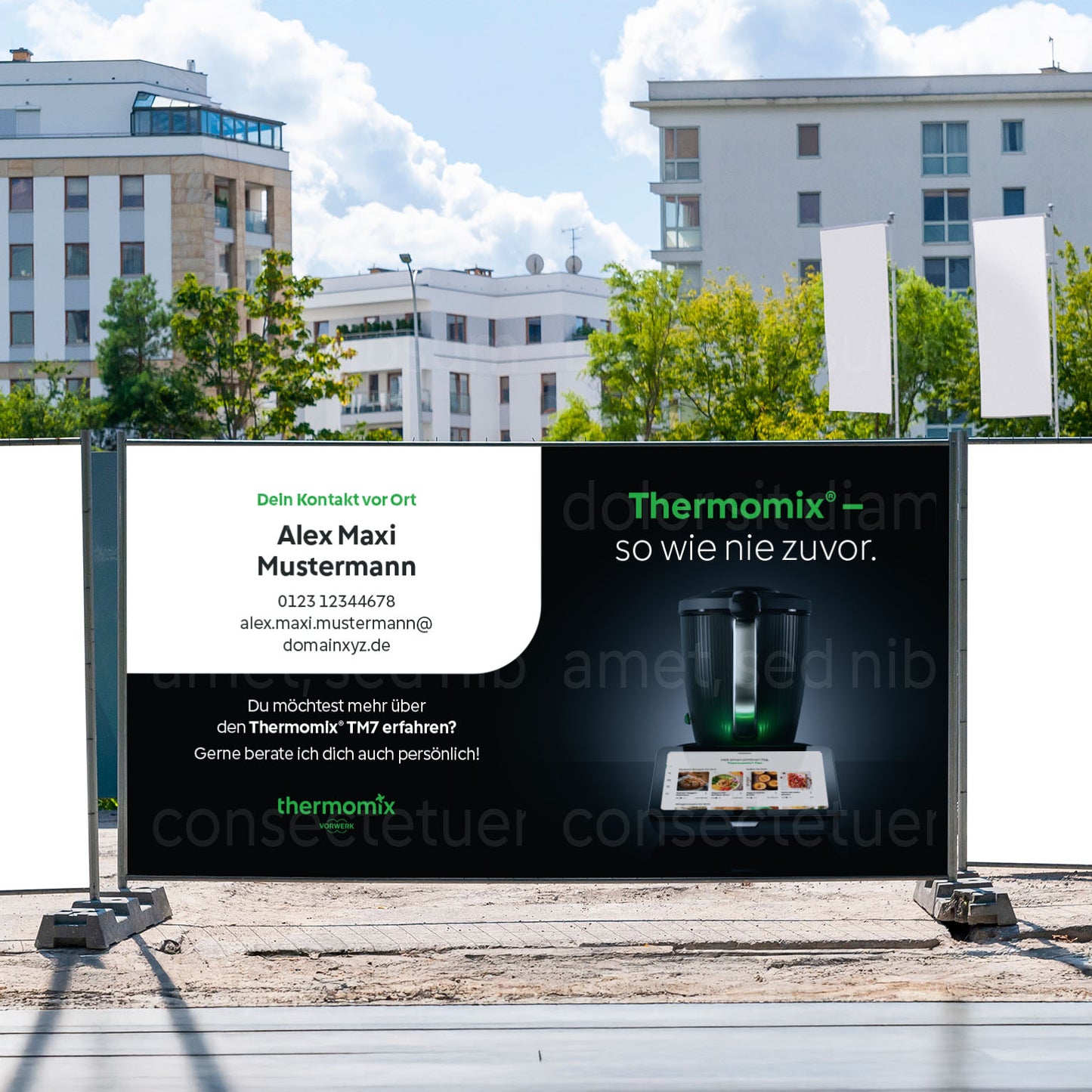 Banner personalisiert Motiv 07