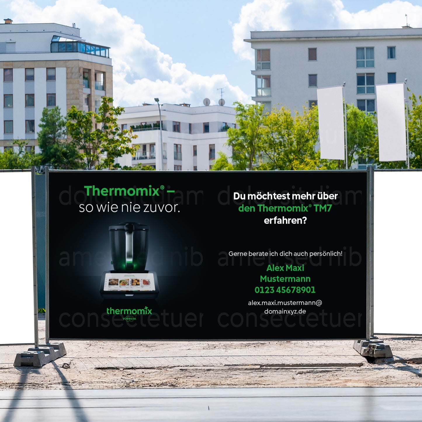 Banner personalisiert Motiv 09