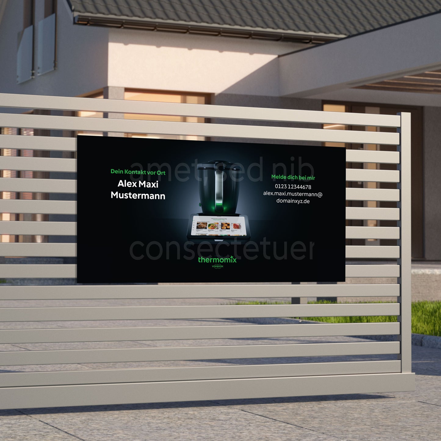 Schild personalisiert Motiv 06