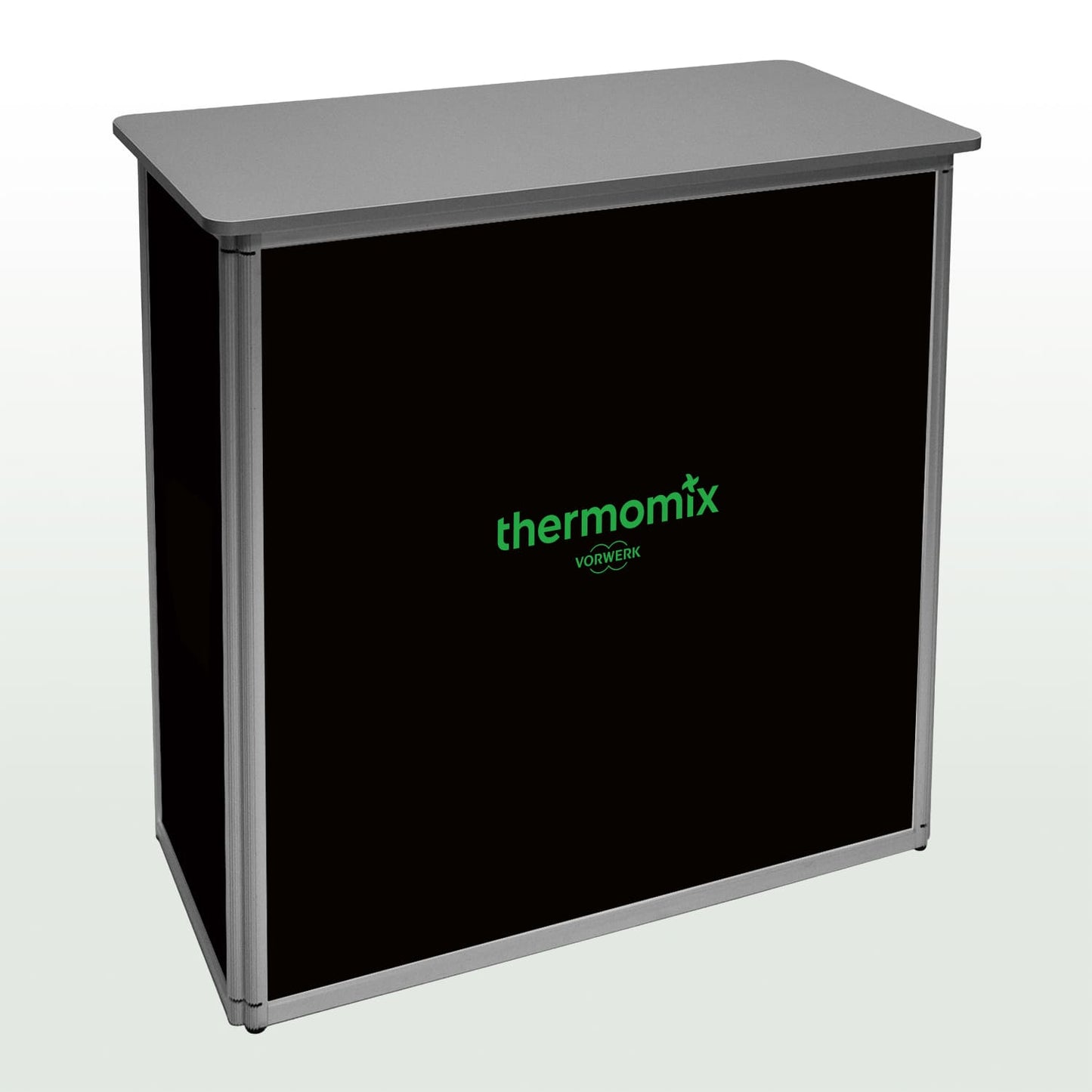 Theke Line Motiv schwarz