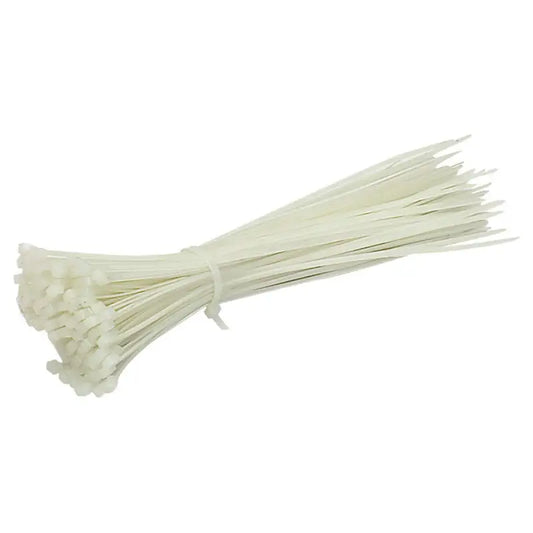Kabelbinder 100 Stk. weiß-natur 150 mm lang