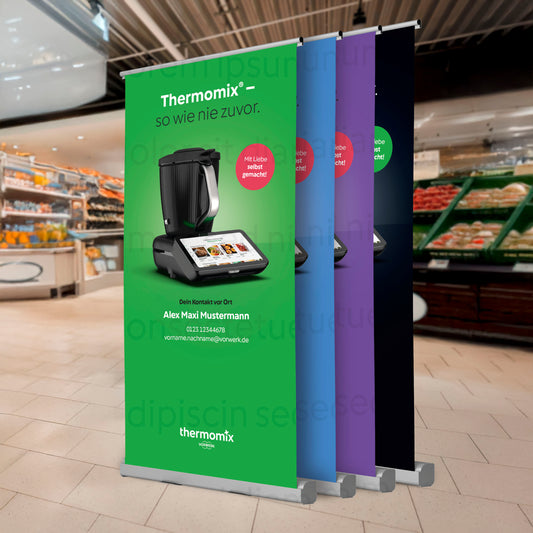 RollUp TM7 Motiv 1 personalisiert 100x200cm