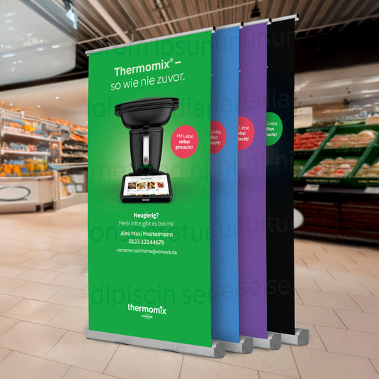 RollUp TM7 Motiv 2 personalisiert 100x200cm