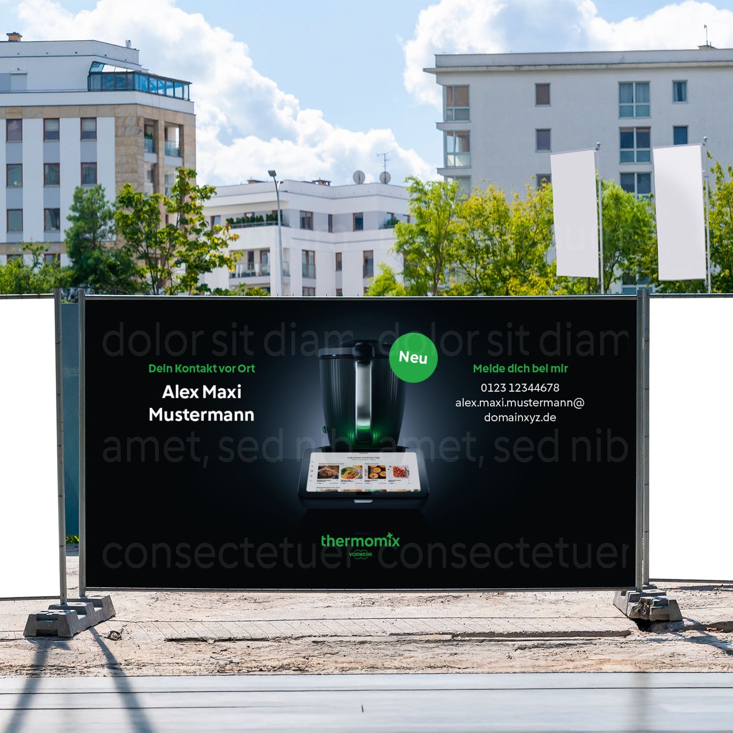 Banner personalisiert Motiv 06