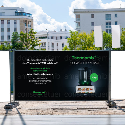 Banner personalisiert Motiv 08