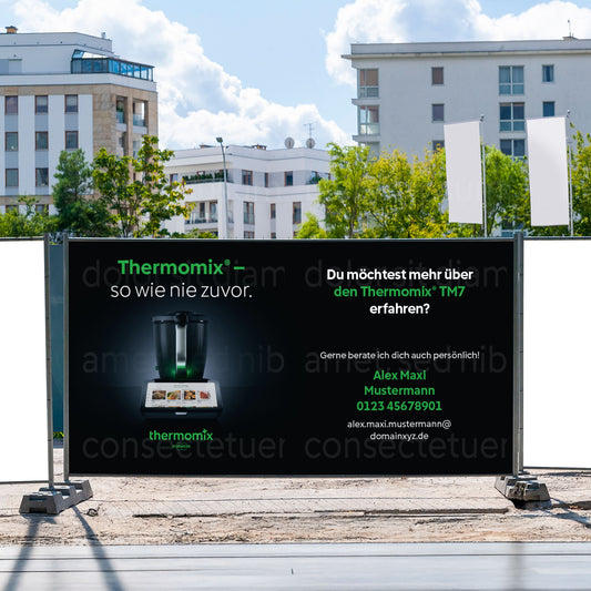 Banner personalisiert Motiv 09