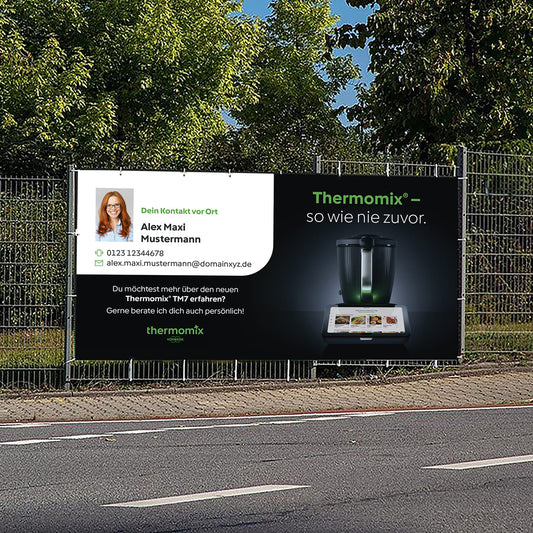 Banner personalisiert Motiv 01