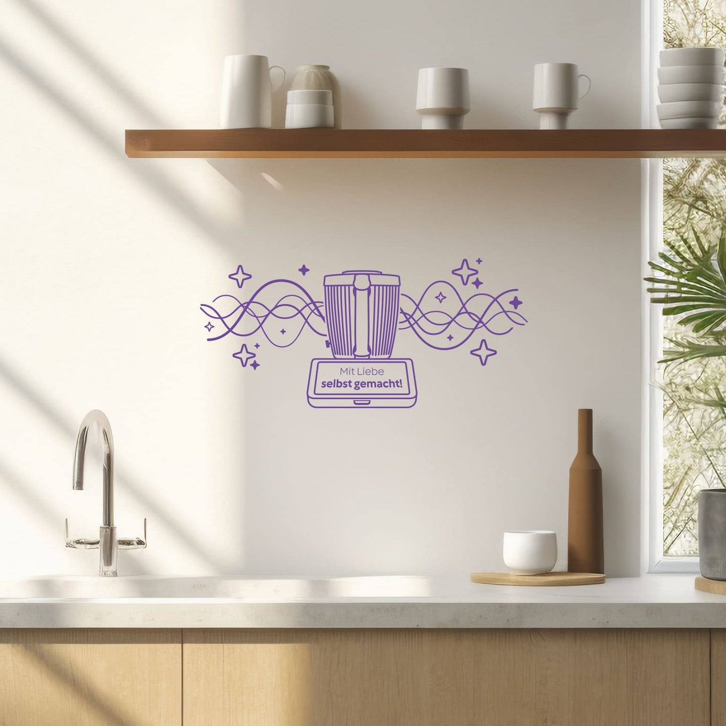 Wandtattoo Wellen