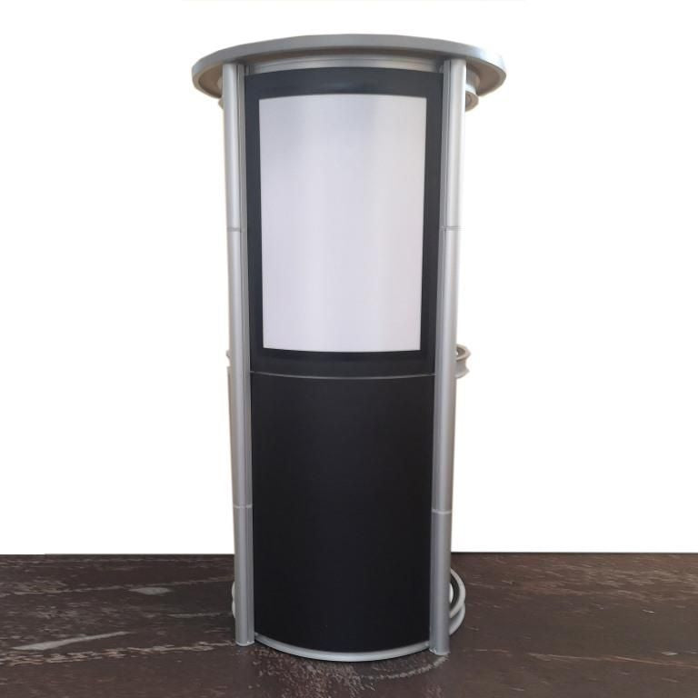 Einzelpanel schwarz mit A3 Poster-Wechselrahmen